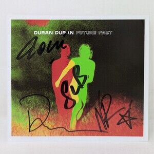 Duran Duran - Future Past CD Autographed SIGNED 5x5 Insert 2021 Entire Band NEW
